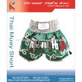 Muay Thai Boxing Shorts Kick Boxing Trunks de cetim